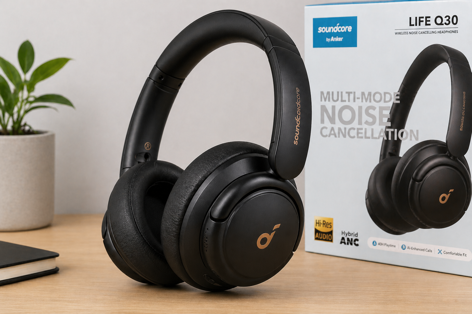 anker soundcore life q30 com bateria longa