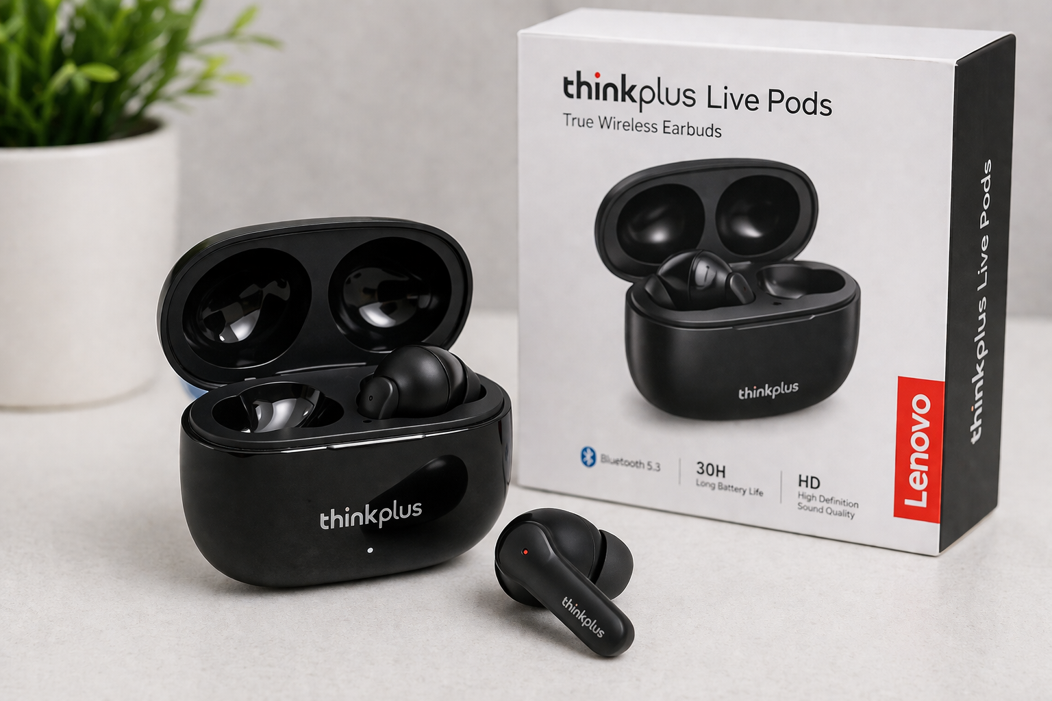 lenovo thinkplus live pods fone acessivel