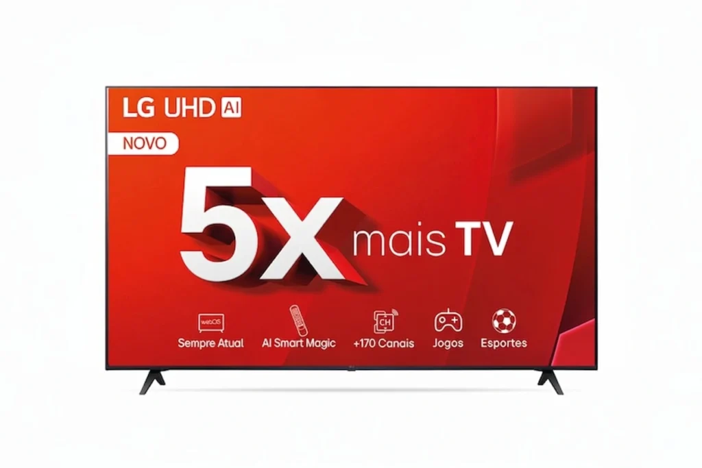 Smart TV LG UHD UT8050 55” 4K