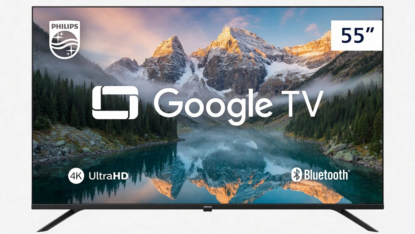 Philips 55PUG7408 4K UHD Google TV de 55 polegadas