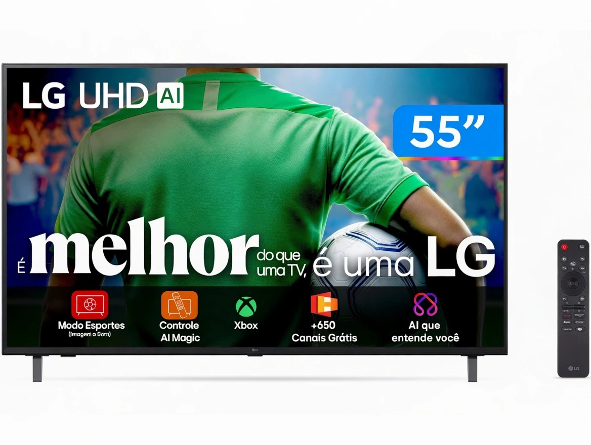LG 55UA8550 UHD AI 4K 2025 de 55 polegadas