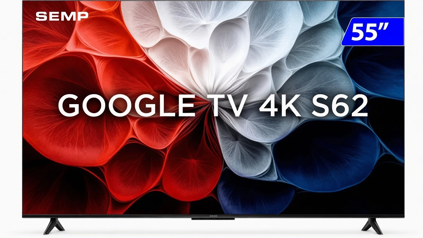 Semp 55S61 4K UHD Google TV de 55 polegadas