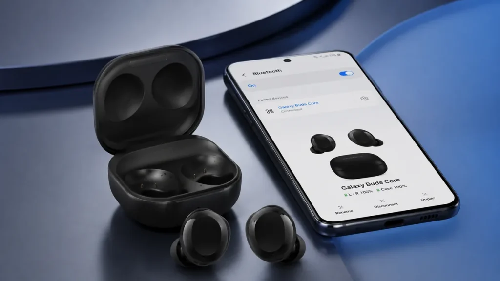 Galaxy Buds Core vale a pena em 2026? Review honesto do fone Samsung barato com ANC e integração Galaxy