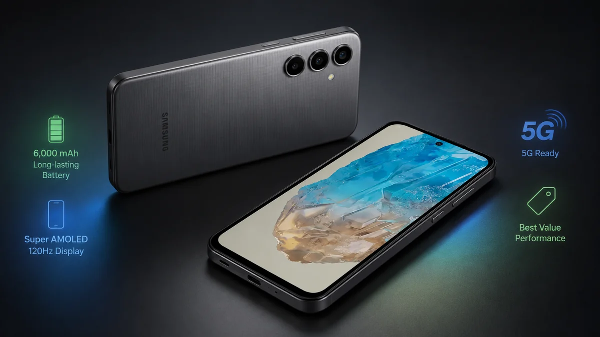 Galaxy M35 5G vale a pena em 2026? Review honesto do Samsung com bateria gigante