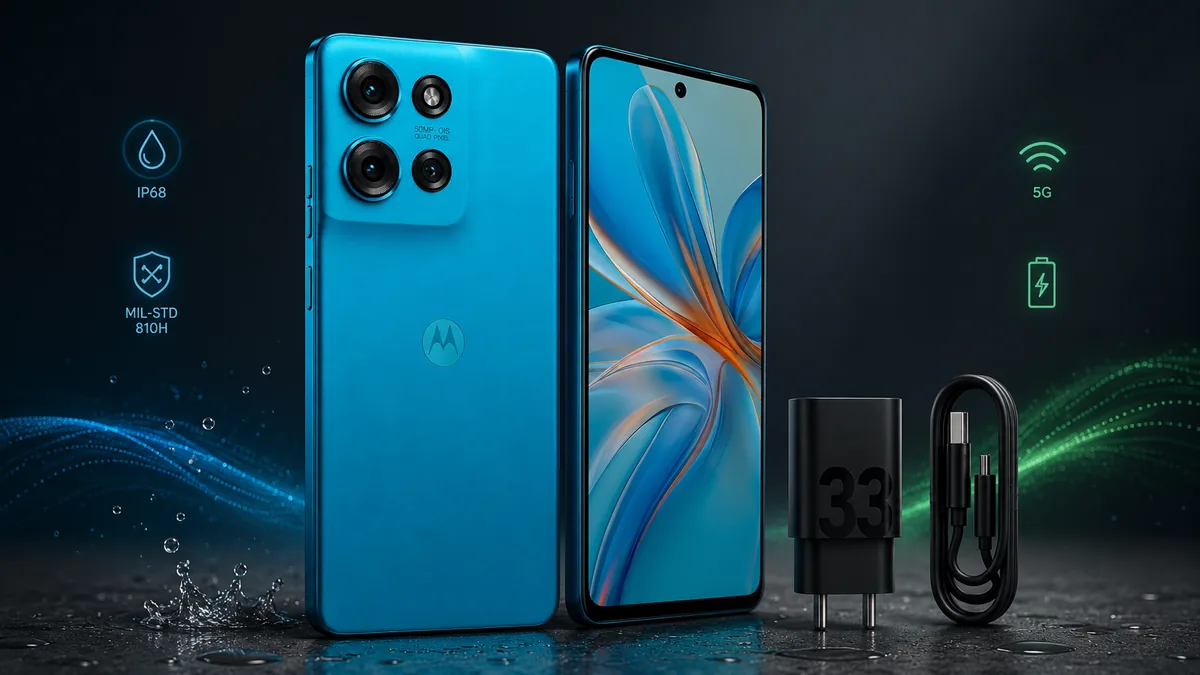 Moto G75 5G vale a pena em 2026? Review honesto do Motorola resistente com 5G