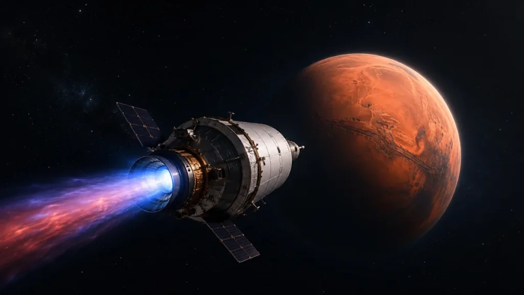Motor elétrico com lítio da NASA pode aproximar viagens a Marte? Entenda a tecnologia