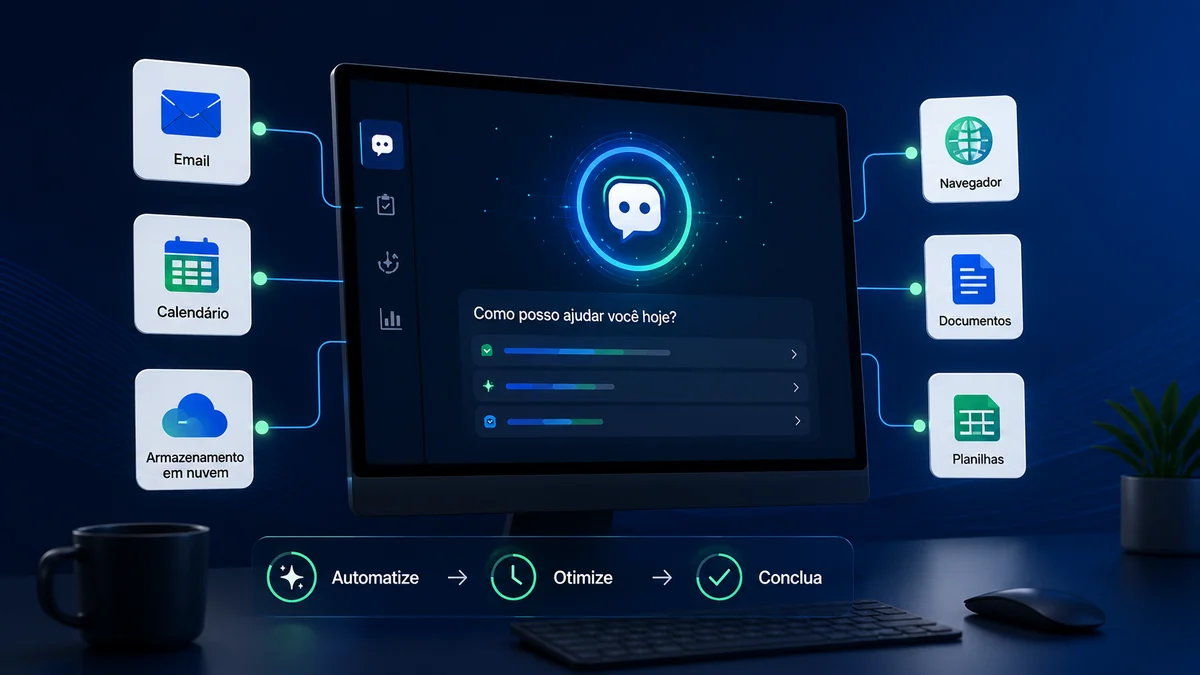 ChatGPT conectado a aplicativos, arquivos e tarefas automáticas