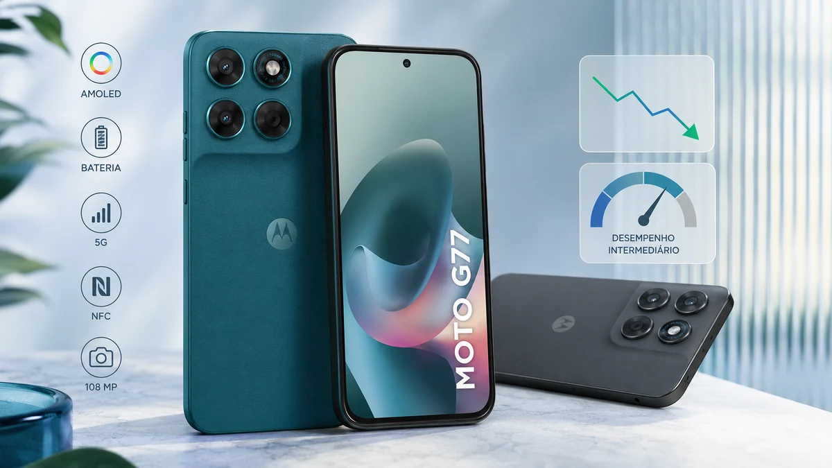 Moto G77 5G e análise de preço ideal para comprar