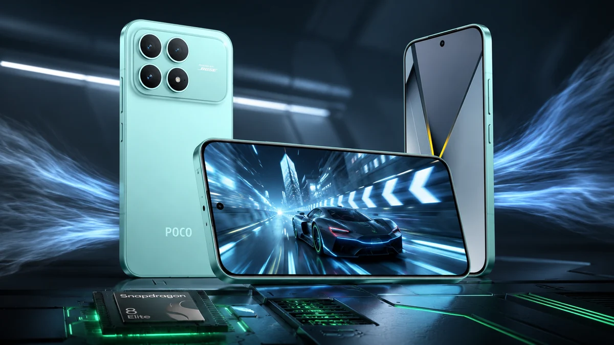 POCO F8 Pro executando jogo com Snapdragon 8 Elite