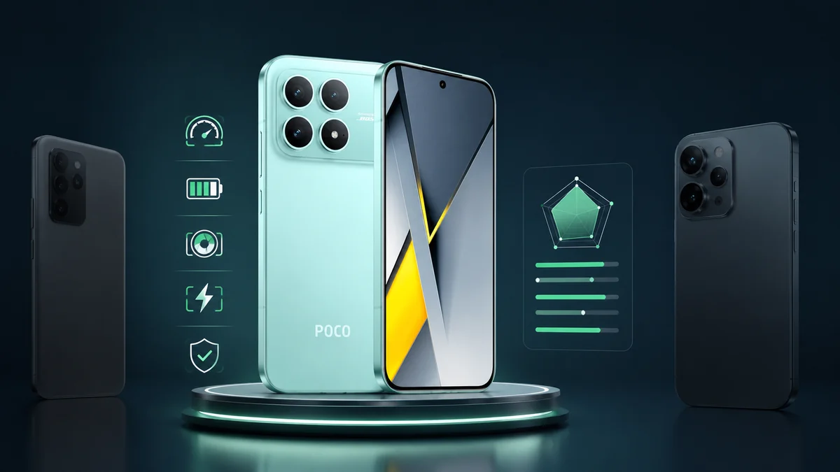 POCO F8 Pro em análise de preço ideal e custo-benefício