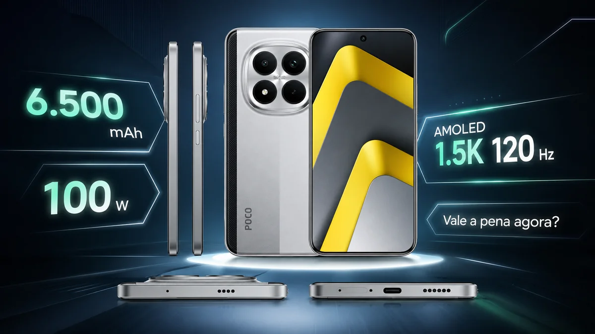 POCO M8 Pro 5G vale a pena em 2026? Veja o preço ideal para comprar