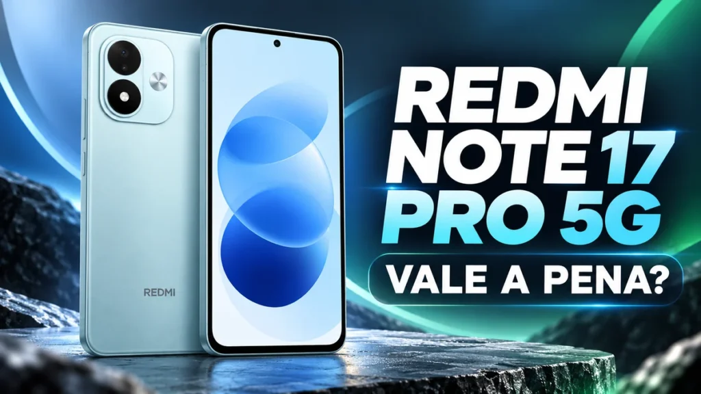 Redmi Note 17 Pro 5G vale a pena? Bateria de 8.340 mAh impressiona, mas preço pesa