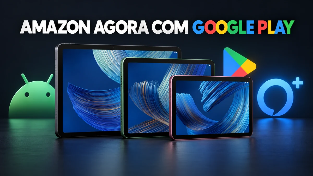 Amazon troca Fire por Alexa Tablet com Android e Google Play Store