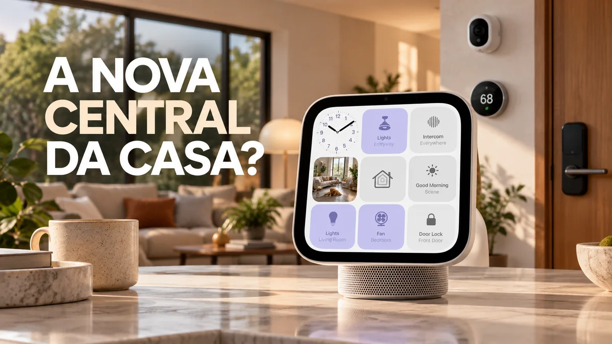 Apple HomeView controlando dispositivos de casa inteligente compatíveis com Matter