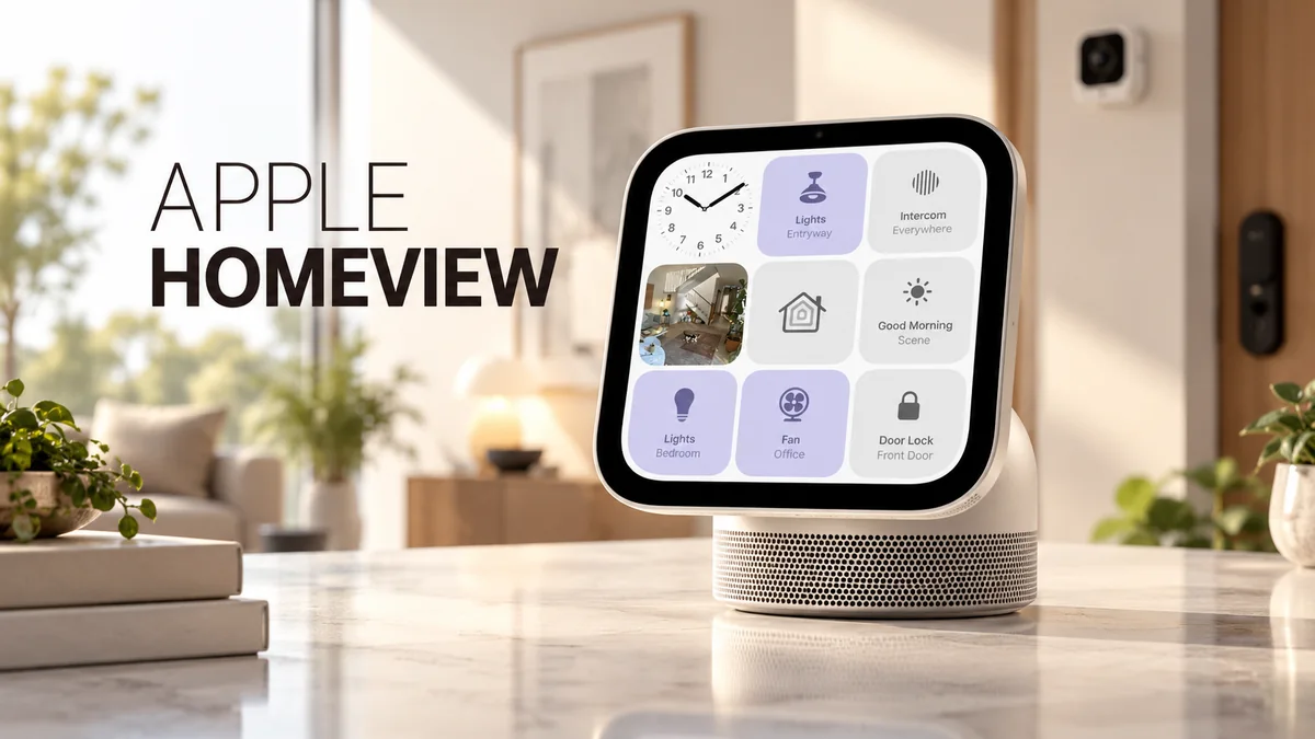 Apple HomeView é anunciado por US$ 299, sem data para o Brasil