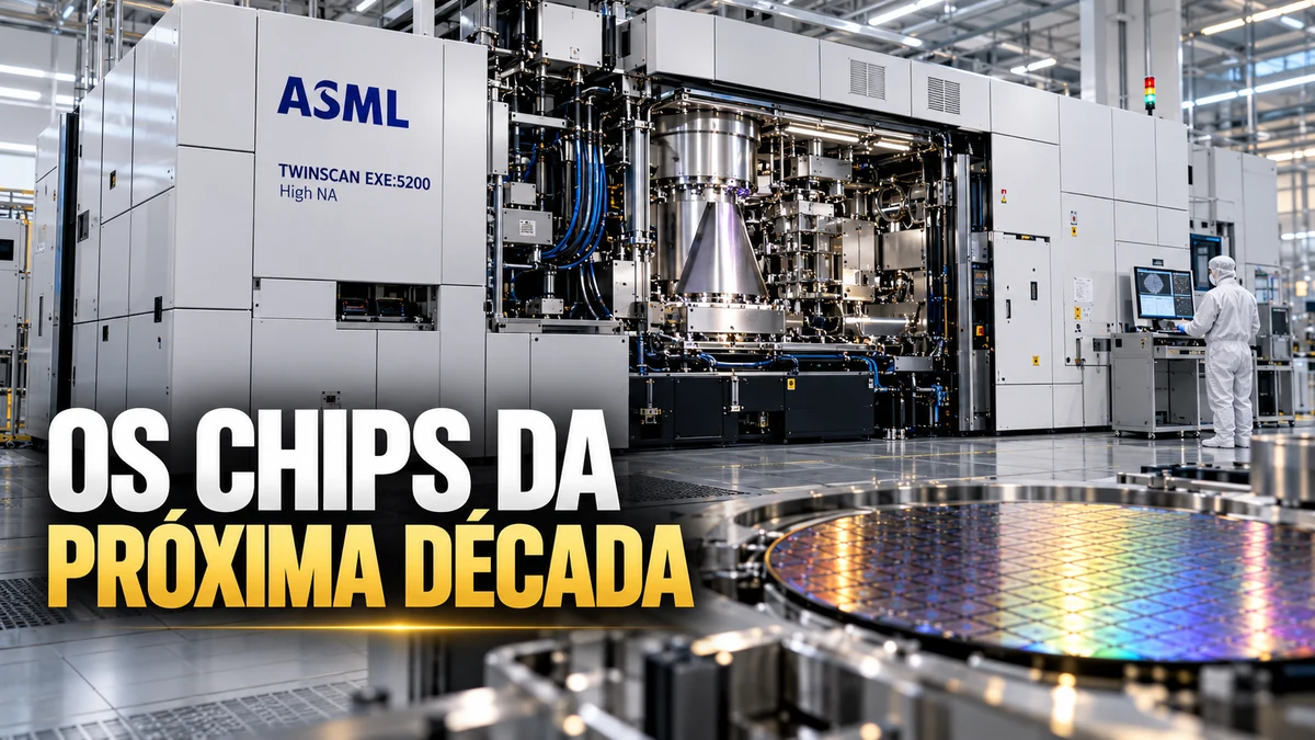 ASML e Zeiss preparam Hyper NA, tecnologia que pode levar chips além do High NA EUV