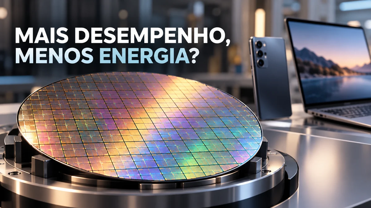 Evolução da fabricação de chips pode melhorar eficiência de celulares e notebooks