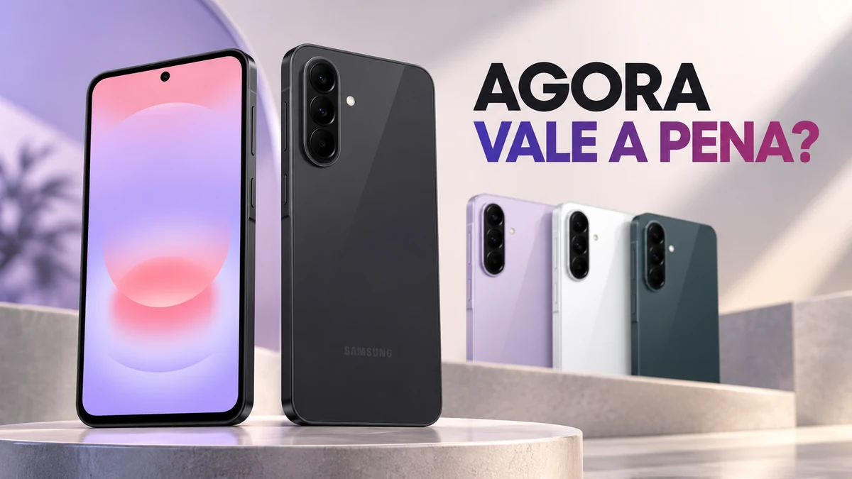 Galaxy A37 5G após queda de preço no Brasil