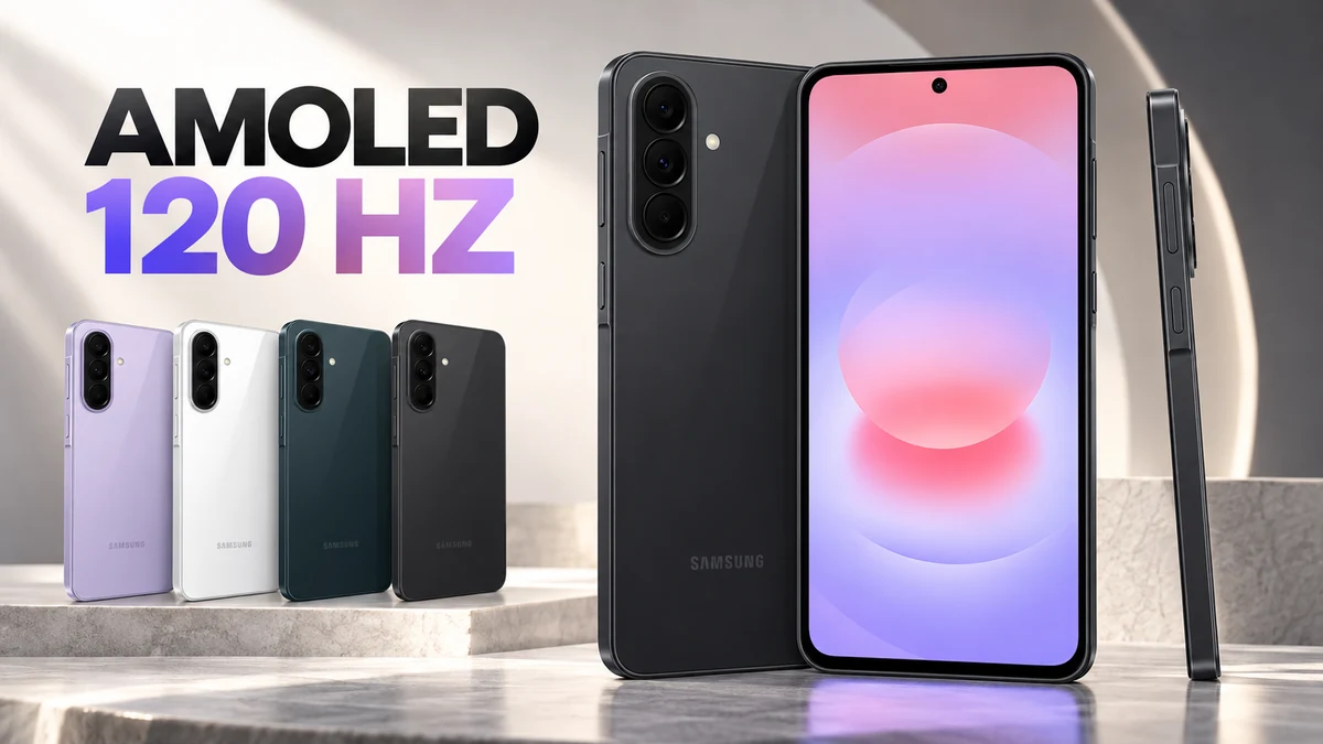 Galaxy A37 5G com tela Super AMOLED de 120 Hz