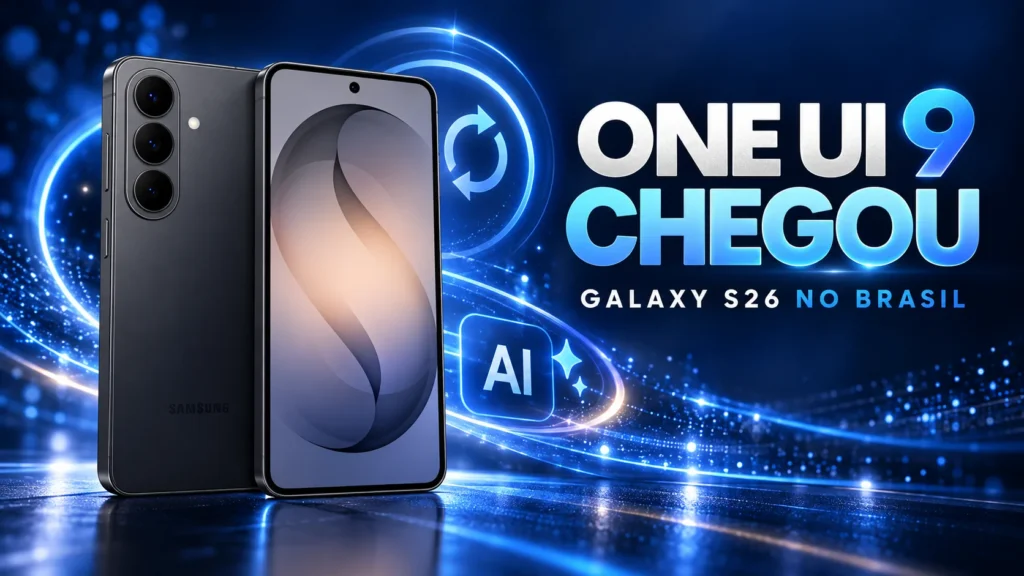 One UI 9 começa a chegar ao Galaxy S26 no Brasil: veja o que muda