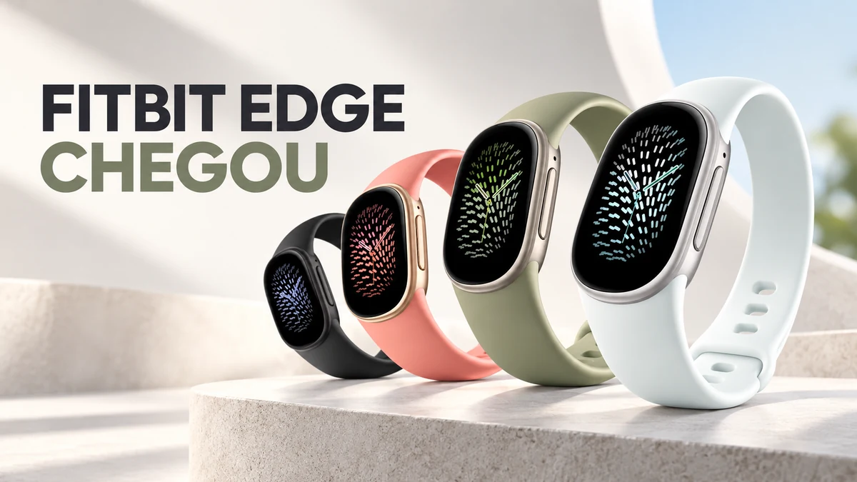 Google lança Fitbit Edge com bateria de 7 dias, GPS e recursos de saúde com IA