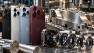 Apple revela fornecedores nos EUA para câmera do iPhone 18 Pro e titânio do Duo