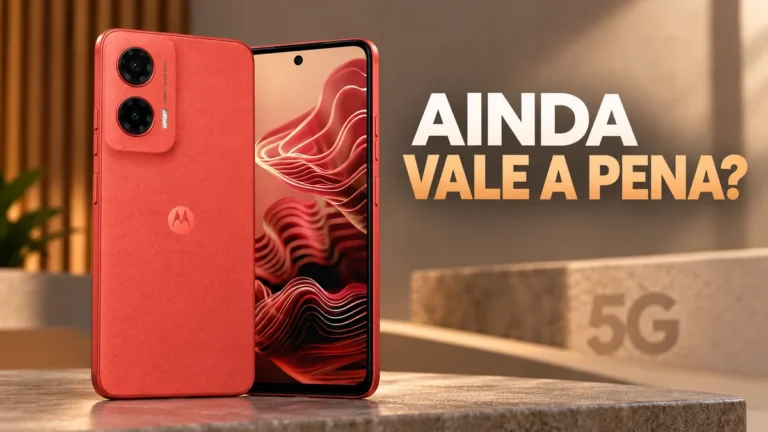 Moto G35 5G vale a pena em 2026? Review do Motorola barato que ainda compensa