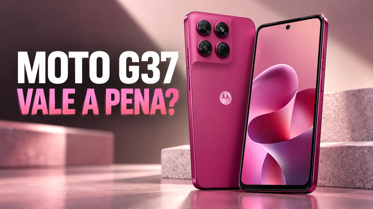 Moto G37 5G vale a pena em 2026? Novo Motorola custa R$ 999, mas tem uma pegadinha