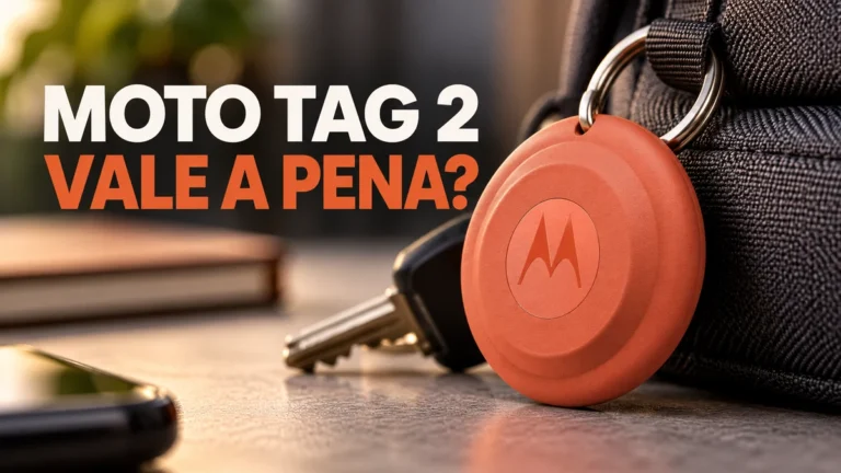Moto Tag 2 vale a pena em 2026? Review do rastreador Motorola com UWB e bateria de até 600 dias