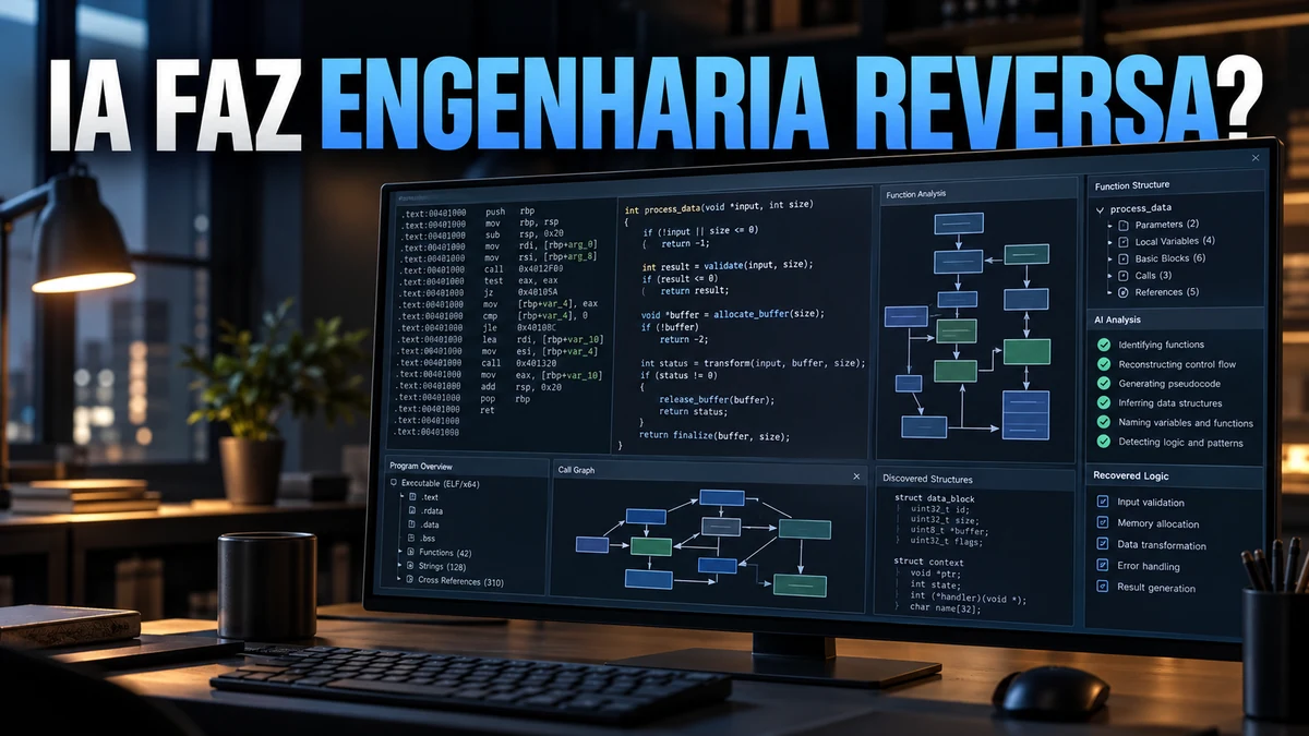 REA viraliza no GitHub e leva IA à engenharia reversa de programas sem código-fonte