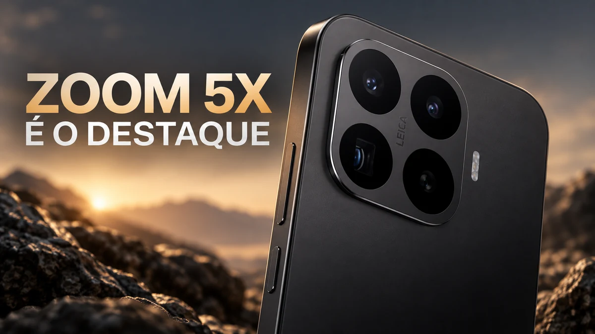 Câmeras Leica do Xiaomi 17T com teleobjetiva periscópica de 5x